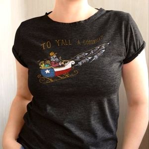 Lonestar Santa shirt